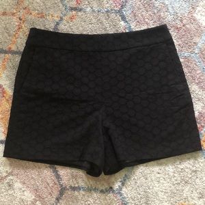 JCrew High-Waisted Lace Shorts